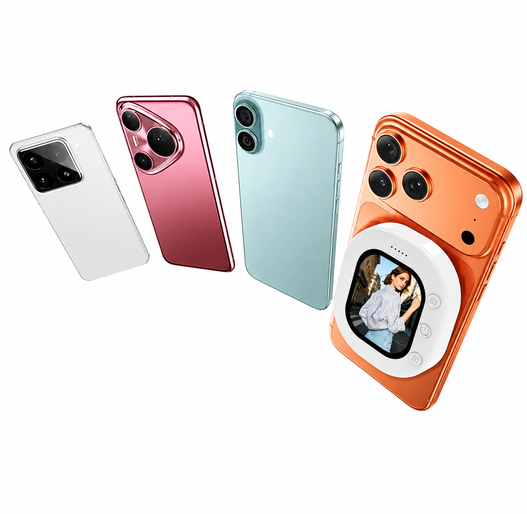 Magnetic Control Mini-Screen Vlog Selfie