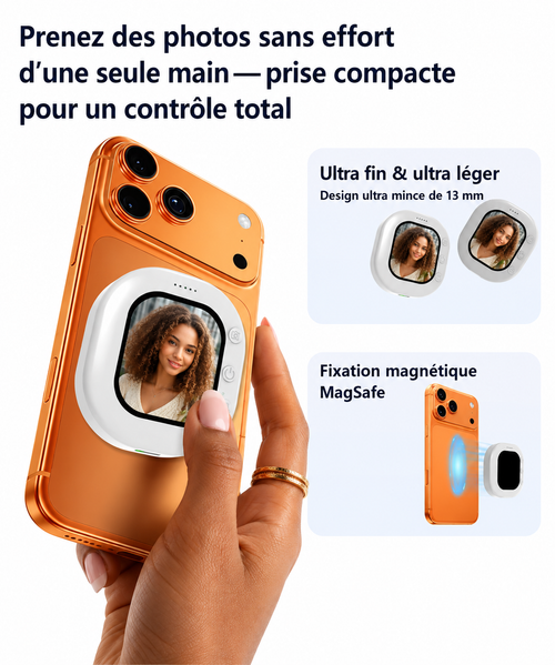 Mini-Écran de contrôle Magnétique Vlog Selfie