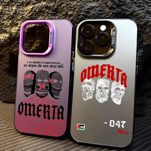 Coque iPhone - OMERTA 47